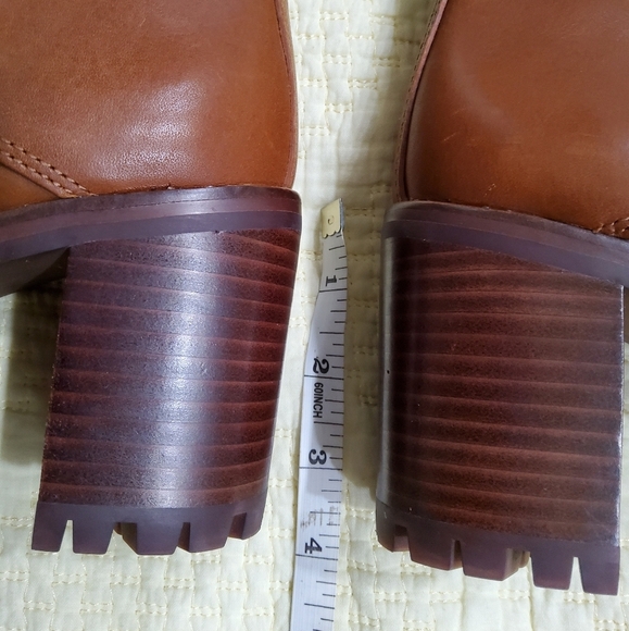 Madewell The Alyce Zip Front Lugsole Boots Size 9,5 - Picture 13 of 13